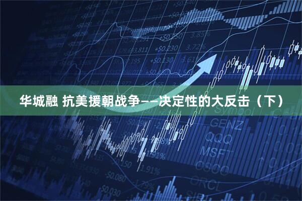 华城融 抗美援朝战争——决定性的大反击（下）