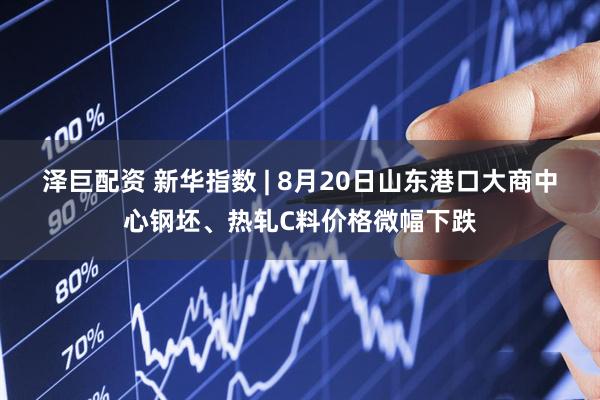 泽巨配资 新华指数 | 8月20日山东港口大商中心钢坯、热轧C料价格微幅下跌