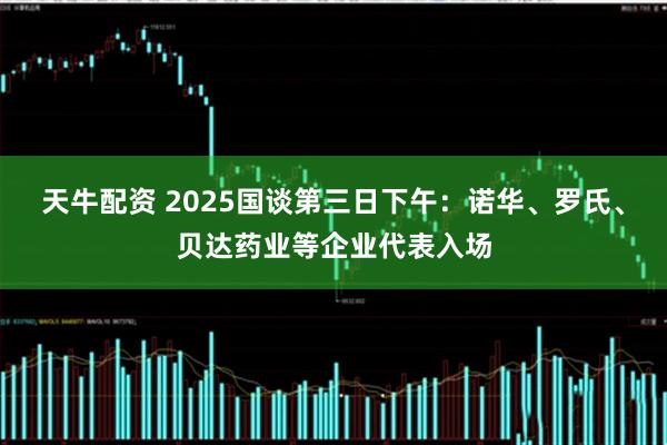 天牛配资 2025国谈第三日下午：诺华、罗氏、贝达药业等企业代表入场